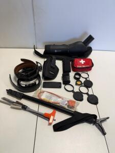 Simmons Blazer 20-60x60mm Angled Spotting Scope with Tripod, Case & Gun Accessories