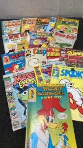 Comic Books Including ‘Richie Rich’, ‘Woody Woodpecker’ and Others