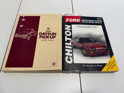 1980 Datsun Pick-Up OEM Service Manual by Nissan, P/N 20078, Export Edition