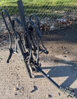 Transit Flatbed 2 DLX Hitch-Mounted 2-Bike Rack, Fits 1.25" & 2" Receivers, 90 lbs Capacity