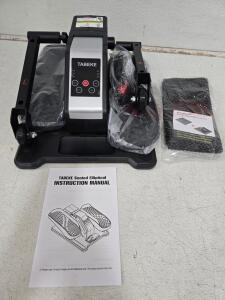 TABEKE Seated Elliptical with 12 Resistance Levels, LCD Display, and Remote Control Brand new