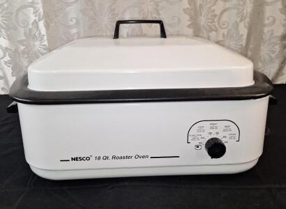 (1) NESCO 18-Qt Electric Roaster Oven