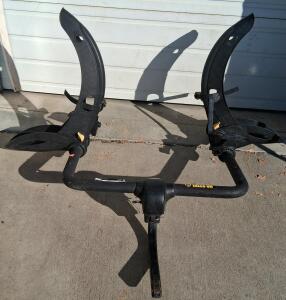 Saris Thelma 2-Bike Hitch Rack, Tray-Style, Fits 1-1/4" & 2" Receivers, Black