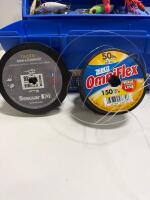 Tackle Lot: Flambeau Box, Roddy Reel, Seaguar/Zebco Line, Lures & Terminal Tackle - 3