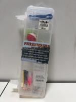 Tackle Lot: Flambeau Box, Roddy Reel, Seaguar/Zebco Line, Lures & Terminal Tackle - 8