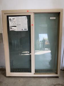 AMSCO Studio Series VS1 Horizontal Sliding Window, 72" x 60", Double Glazed Vinyl Frame