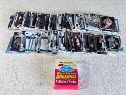 NBA Basketball Rookie & Base Cards Lot + 1982 Topps Kmart Baseball Sealed 44-Card Limited Pack