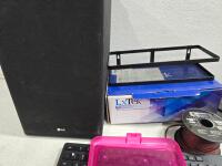 LG Subwoofer, HDMI & USB Cables, LED Panel, SSD, Keyboard, Wire, Accessories Electronics Lot - 2