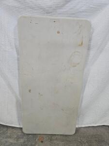 Lifetime 4-Foot Utility Table (White, Used) 48" x 24" x 29"