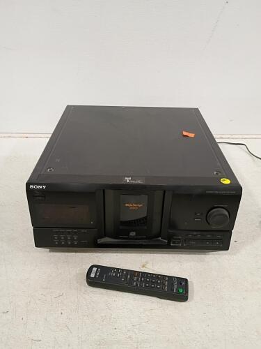 Sony CDP-CX235 MegaStorage 200 Disc CD Player, Remote Included, 2000 Model, Optical Output, Turns On