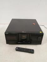 Sony CDP-CX235 MegaStorage 200 Disc CD Player, Remote Included, 2000 Model, Optical Output, Turns On