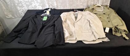 (1) Boys Dress Jacket & Trouser Set, Small & (6) Assorted Boys Dress Jackets