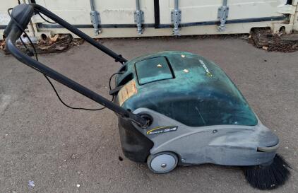 Nobles Scout 24 Walk-Behind Floor Sweeper, Cleaning Path, Battery-Powered (Doesn't Turn On)