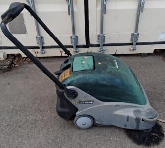 Nobles Scout 24 Walk-Behind Floor Sweeper (Turns On)
