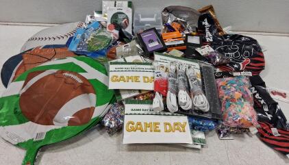 Sports Balloons, Game Day Banners, Uninex Cords and More