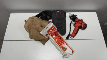 Weller D550 Electric Soldering Gun, 200W/260W Dual Heat, 6 ft Cord & Tool bag & Brand new sealed big game bag
