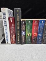 Large Mixed Fiction Book Lot George R.R. Martin, Terry Goodkind, Sheldon, Ludlum, 34 Vols - 2