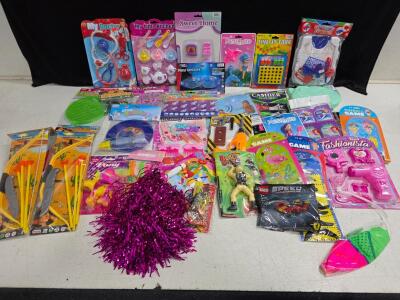 Bulk Lot of 30 Assorted Kids Toys & Party Favors &ndash; LEGO, Playsets, Games, Dolls, Art, Sports