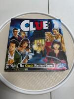 Mixed Lot: Clue Board Game, Humidor, Rothschild Baccarat Cigar Box, 4 Reading Glasses, Sticker Sheets - 12