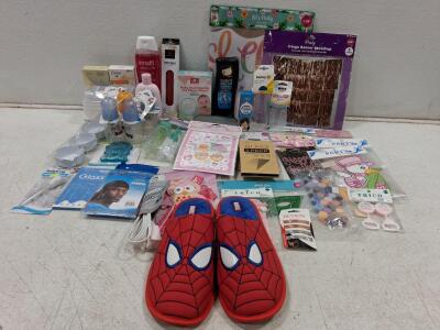 Assorted Lot of Personal Care, Baby Products, and Party Supplies &ndash; 35 Items