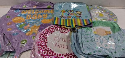 Baby Shower and It's a Girl/Boy Balloons
