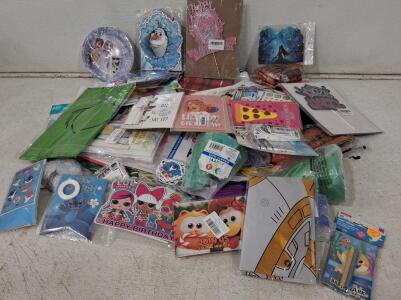 Kids Party Supplies &ndash; Baby Shark, Frozen, LOL Surprise, 20+ Items, Cards, Decor, New