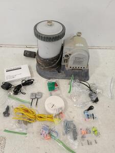 Intex Krystal Clear Cartridge Filter Pump Model 633T, 1000 GPH, Above Ground Pool, Misc Hardware