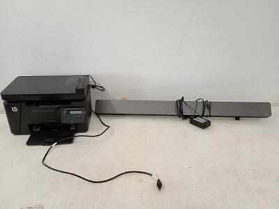 HP LaserJet Pro MFP M127fn Monochrome Laser All-in-One Printer, 21 ppm, LG wifi Soundboard