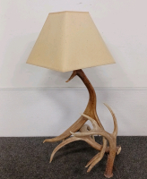 28"H Decorative Antler Lamp