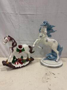 Trail of Painted Ponies Winter Wonderland Figurine, 20th Anniversary, 1E/0680, 8" Resin Gina Norman