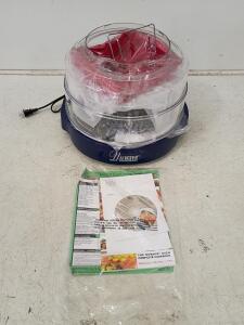 NuWave Pro Infrared Oven, 1500W, 12-Quart Capacity, Digital Controls, Blue Base