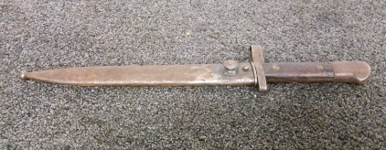 WWII M38 Mauser Bayonet with Scabbard