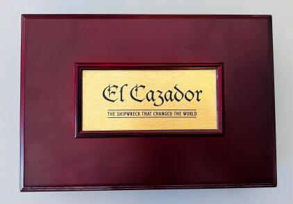 1783 Mexico 2 Reales Silver Coin from El Cazador Shipwreck, NGC Certified, In Presentation Box