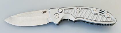 Hinderer XM-18 3.5&rdquo; Folding Knife, CPM20CV Blade, Titanium Handle, USA, Frame Lock