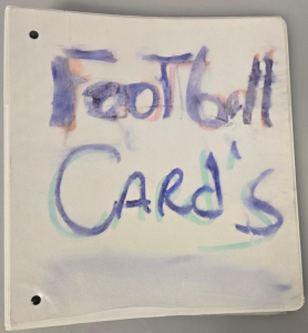 1999 Topps Finest NFL Football Card Binder &ndash; 72 Holographic Cards, Stars & Rookies, Many Teams