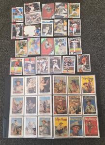 Topps Baseball & Roy Rogers Comic Cover Card Collection, Cards, Binder Sleeves, 1950&ndash;2021
