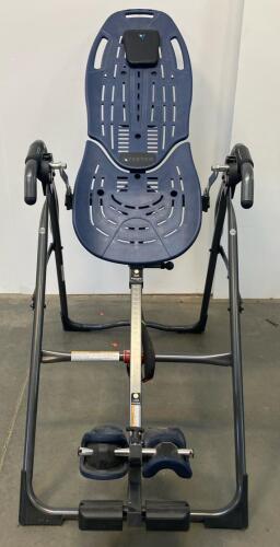 Teeter FitSpine Inversion Table, Adjustable Height, Steel Frame, Ergo-Embrace Ankle Cups, 300 lbs Capacity