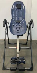 Teeter FitSpine Inversion Table, Adjustable Height, Steel Frame, Ergo-Embrace Ankle Cups, 300 lbs Capacity