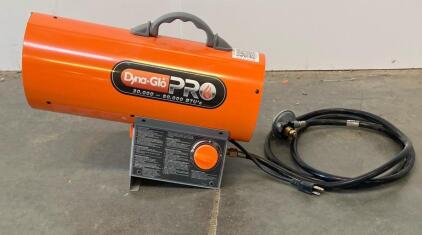 Dyna-Glo PRO RMC-30,000&ndash;60,000 BTU Forced Air Propane Heater With Hose & Regulator