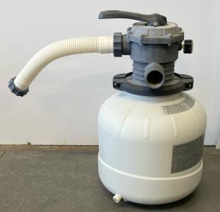 Intex SF70110-2 Swimming Pool Sand Filter Pump With Multi-Valve