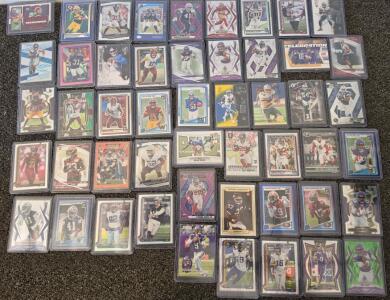 NFL Football Card Lot &ndash; 2022&ndash;2024 Panini, Donruss, Select, Mosaic, Rookies, Parallels, Stars
