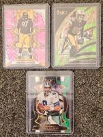 2023-2024 Panini & Topps Football Card Lot: Rookie & Parallel Inserts, 35+ Players, Star Teams - 2