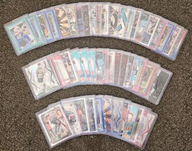 ~43 Card Lot NFL Rookie Cards 2023 Absolute, Optic, Revolution Taylor, Harris, Lambert-Smith++
