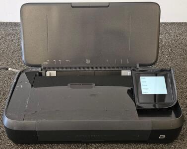 HP OfficeJet 250 Mobile All-in-One Printer, Wireless, Scanner, Copier, 2.65" Touchscreen, Compact