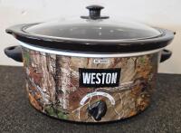 Weston Camo Slow Cooker, YETI 18 Oz Rambler Bottle, Kitchenware Set (Shelf T) - 3