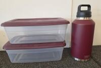 Weston Camo Slow Cooker, YETI 18 Oz Rambler Bottle, Kitchenware Set (Shelf T) - 4