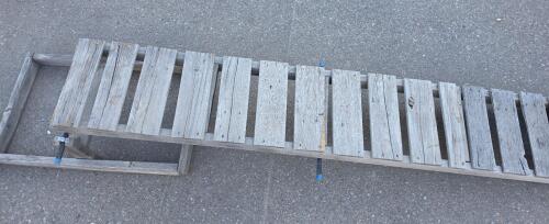 Portable Homemade Wooden Livestock Loading Chute/Ramp (Small Livestock)