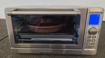 Cuisinart TOB-135N Deluxe Convection Toaster Oven Broiler, 1800W, 0.6 Cu Ft Capacity, Stainless Steel