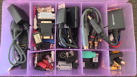 Large Mixed Lot - Iomega Zip Drive/Disks, Arteck Wireless Keyboard, Cables, Adapters, Peripherals - 8
