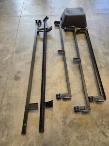Bed Frame & Safe T Stool Lot